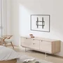 Aisens Soporte Pared Inclinable WT75T-391 para Monitores y TV de 32 a 75 Pulgadas, Carga Máxima 45kg, Negro